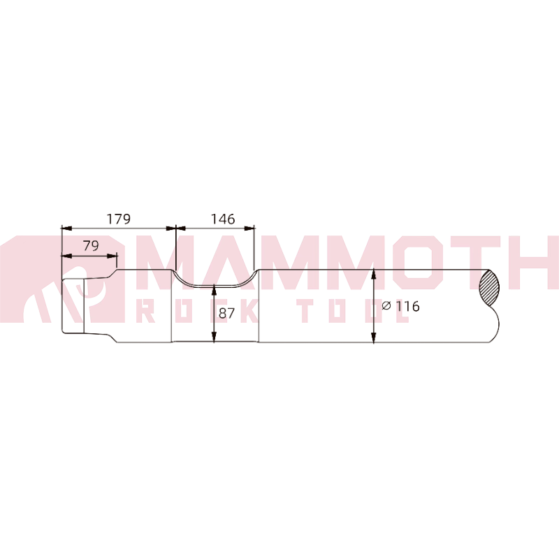 NPK E-208A-Diameter 116mm